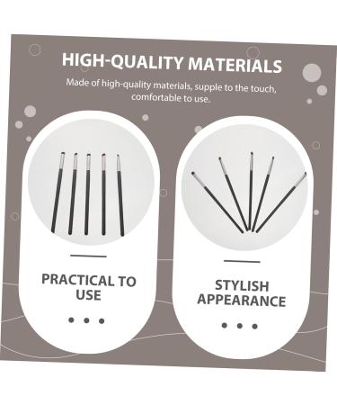 Angoily 5pcs Eye Shadow Brush Makeup Brush Eyeshadow Makeupset Foundation Face Eye Makeup Brush Make up Tool - Buy Online on GoSupps.com