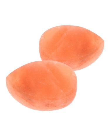 HAMPPLIES 2 Pieces Hot Stone Massage Body Scrub Deodorant Orange Pink Stone Massage Stone Unscented Bar Unscented Bar