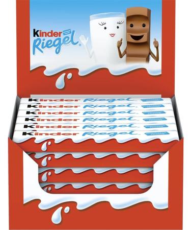 Children's Chocolate Bars - 36 Individually Packed Whole Milk Cream Bars No Preservatives 0.76 kg - Buy Online on GoSupps.com