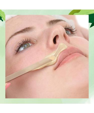 Prousky 100 Wax Chopsticks & Strips - Wooden Hair Removal Spatulas for Eyebrows Face & Legs (105mm) | International Shipping - Buy Online on GoSupps.com