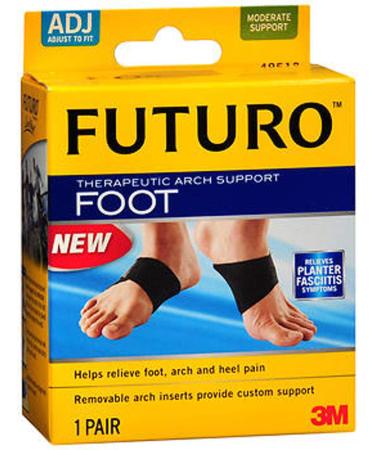 Futuro Therapeutic Arch Support Moderate - 1 pr Pack of 4