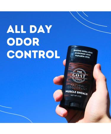 GOAT Farm Deodorant | Natural & Aluminum-Free Deodorant for Men | Baking Soda Formula | Shop Internationally - Buy Online on GoSupps.com