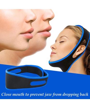 2023 Anti-Snoring Chin Straps - Ultimate Snoring Solution & Relief | Blue Snoring Stopper - Buy Online on GoSupps.com