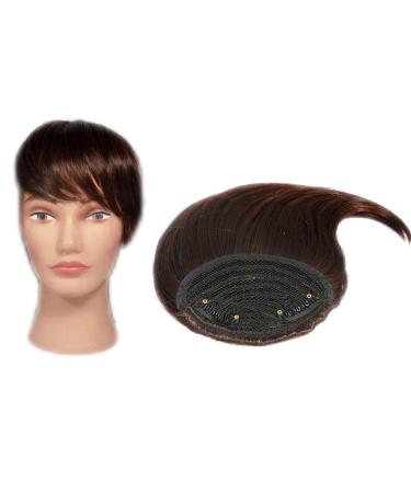 Remyhaar.eu - Clip in extensions lateral weed pony forehead fringes clip in pony compression fullness & volume with thin hair - 2/33#(mix red -brown)