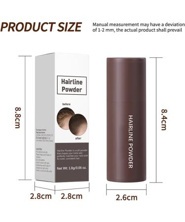 B tonnets de mortalit pour cheveux portables - Lignes de cheveux imperm ables - Crayon racine - Couverture anti-cernes - Coloration grise - Uniquement assortie - Lignes de cheveux naturelles - Buy Online on GoSupps.com