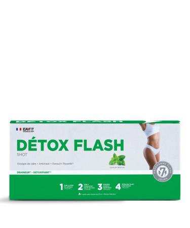 Eafit MINCEUR - DETOX FLASH SHOT - Drain - Detoxify - Apple cider vinegar - Fennel - Dandelion - Artichoke 7 shot