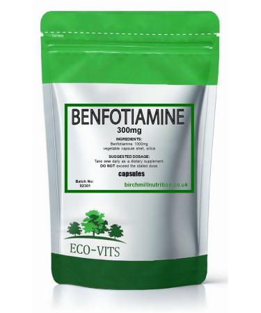 ECO-VITS BENFOTIAMINE (300 mg) 60 CAPS. Emballage recyclable. Pochette scell e 60 unit (Lot de 1)