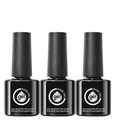 Strengthening Fiber Repair Gel 7ml X 3 Base Gel For Fiber Strength | Broken Nail Filler Repair For Outdoor Improvement Dry Care
