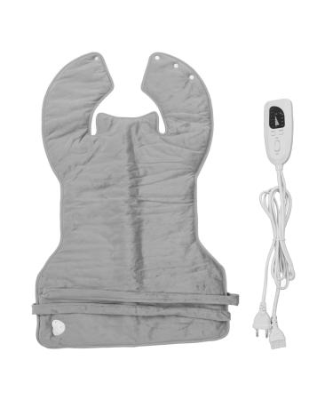 Merode neck-shouldered heater neck wrap relief from the neck joint pain electrical heating scarf for daily home silver gray EU connector 220 V