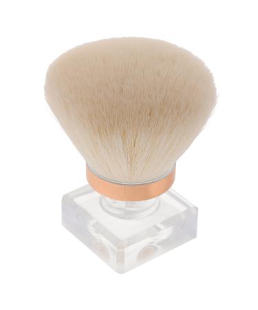 Foundation Brush Makeup Brush Hand Powder Brush Make up Brush Blush Brush for Cheeks Small Brush for Makeup Small Powder Brush Miss Highlighter White Artificial Fiber Face