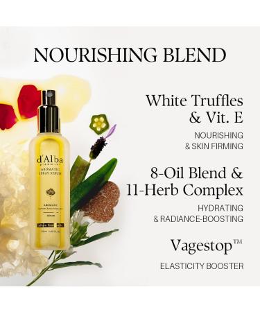 d'alba Piedmont White Truffle Vegan Gift Set 2 bottles First Aromatic Spray Serum Deep Hydration & Antioxidant Care Vegan Facial Mist Aromatic Spray Serum + Aromatic Spray Serum - Buy Online on GoSupps.com