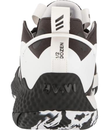 adidas Harden Vol. 6 Basketball Shoe - Unisex, Black/White, Size 17 Women/12 Men - Buy Online on GoSupps.com