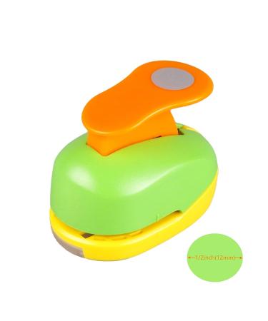1/2 inch Circle Punch - Handmade Paper Punch - Candy Color - EVA Craft Lever Punch - Buy Online on GoSupps.com