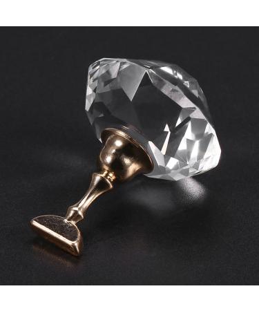 4 Types Magnetic Nail Tip Exercise Stand - Alloy Holder for Nail Art Display & Manicure Tool (White Diamond Crystal) - International Shipping Available - Buy Online on GoSupps.com