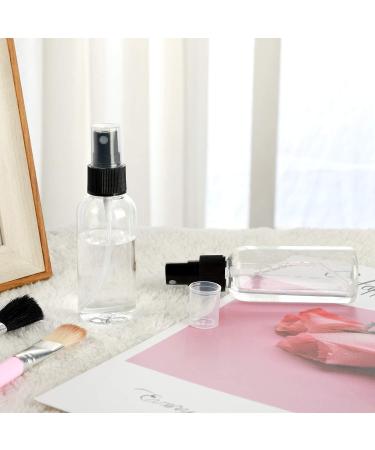 30 Pack 2 oz Fine Mist Mini Clear Spray Bottles - Essential Oils, Travel Perfumes - Refillable & Reusable Travel Bottles - Buy Online on GoSupps.com