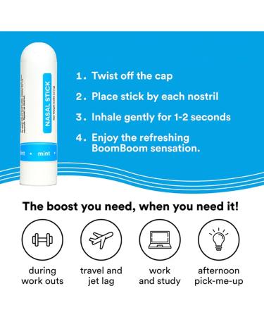 4 Pack Nasal Stick 2-in-1 Vaporizers Nasal Inhaler Portable Nasal Congestion Nasal Inhaler Sticks Improved Focus Let You Relax Every Day (1 Set) - Buy Online on GoSupps.com