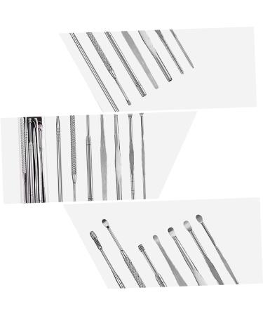 Lurrose 7pcs Ear Picking Tool Set | Stainless Steel Ear Cleaners | Ear Care Tools Set - Silver | 2 Sets - Buy Online on GoSupps.com