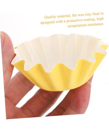 50 Cardboard Wax Melting Cups for Candles | High-Temperature Resistant Peppermint Wax Melts | Ideal for Candle Making - 9x9x8cm - Buy Online on GoSupps.com