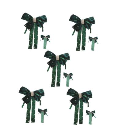 Beaupretty bow hairpin rhinestone hair clips hair clips for girls girl bows for hair female hairpin hair barrette satin hair bows long hair clips women hair decoration hair Hair