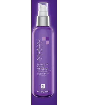 Andalou Naturals Blossom + Leaf Toning Refresher, 6 oz - Hydrating Skin Toner - Buy Online on GoSupps.com