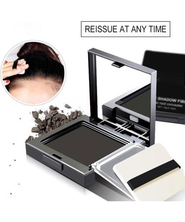 Hair Root Concealer-New Type Hairline Powder Root Touch Up Powder Instantly Cover Up Gray Hair Root Fiber 12g Darkbrown dark brown - Buy Online on GoSupps.com