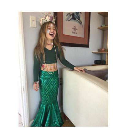 Ooopsi Mermaid Party Supplies Temporary Tattoos - 7 Large Sheets, 100+ Glitter Styles | Mermaid Party Favors for Kids Girls - Buy Online on GoSupps.com