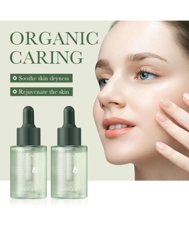 Saoore Organic Avocado Anti-Wrinkle Serum Moisturizing and Hydrating Organic Avocado Anti-Wrinkle Essence Saoore Anti-Aging Serum Fades Wrinkles Repairs and Nourishes (1 pcs) - Buy Online on GoSupps.com
