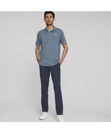 PUMA Men's Tailored Woven Pants - 34 Navy Blazer Blue | Shop Internationally for Stylish Comfort - Buy Online on GoSupps.com