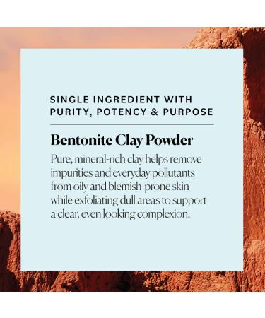 Sky Organics Indian Healing Clay - 100% Pure Bentonite Clay for Face Detox - 16 oz - Buy Online on GoSupps.com