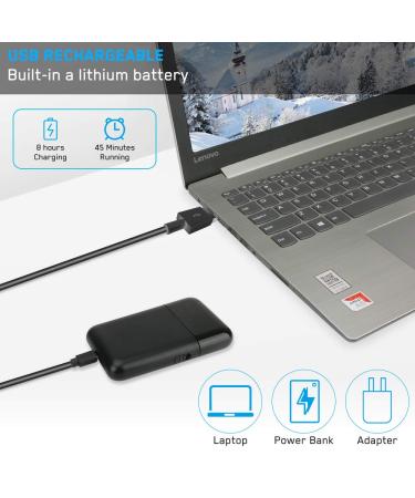 WIOR Electric Razor for Men - Washable USB Rechargeable Cordless Shaver with Trimmer - Portable Travel Shaver for Beard Grooming in Black - Buy Online on GoSupps.com