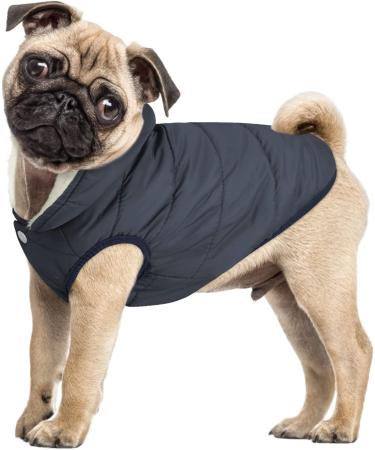 ASENKU Windproof Dog Winter Jacket - Waterproof & Warm Pet Coat for Small, Medium, Large Dogs - Blue (S Size) - Buy Online on GoSupps.com
