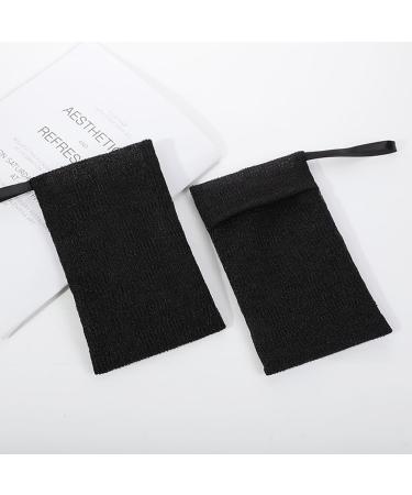 Buy Mesh Soap Bag for Bath & Shower | Foaming Net Soap Sack with Drawstring - Black - Buy Online on GoSupps.com