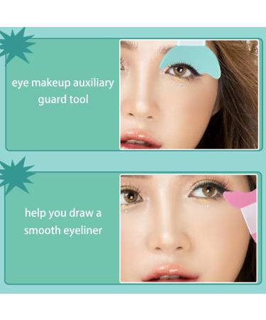 6PCS Multicolor Silicone Mascara Guard & Applicator Shield Set - Eye Makeup Shields for Precise Application - Eyelash & Eyeshadow Aid - Buy Online on GoSupps.com