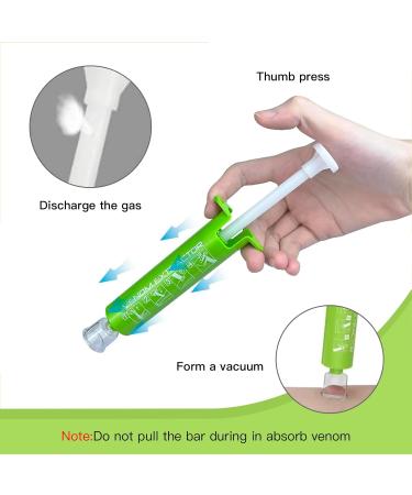 Venom Extractor for Bee Sting Relief | Kid-Friendly Itch & Swelling Relief | Green Saliva/Venom Removal Tool - Buy Online on GoSupps.com