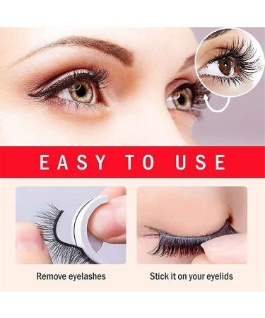 Chosely Self Adhesive Lashes Exceptionm Reusable Self Adhesive Eyelashes Outwardly Self Adhesive Lashes False Lashes Natural Look Waterproof Fake Eyelashes No Glue Eyelashes /115 (Color : C) - Buy Online on GoSupps.com