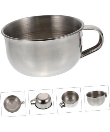 Minkissy 4-Piece Shaving Soap Bowl Set | Wooden Travel & Stainless Steel Beard Care - International Shipping - Buy Online on GoSupps.com