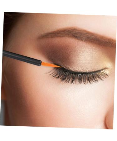 WOONEKY 100pcs Disposable Eyeliner Brush Lip Scrubber Tool Fine Liner Brush Eyeliner Makeup 9x6.5cm As Shown - Buy Online on GoSupps.com