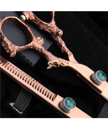 Hair Cutting Scissors Hairdressing Scissors Rose Gold Hair Scissors Kit Hair Scissors Hair Cutting Professional Scissors to Cut Hair Kit for Barber Stylist 6 inch - Buy Online on GoSupps.com