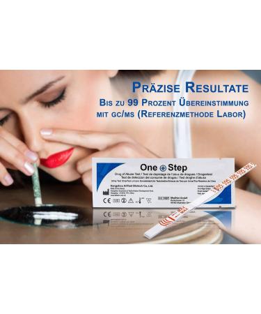 One Step Cocaine Urine Test Strips - High Sensitivity Drug Test for Quick Results (COC Crack Coke) - 10 Tests - Buy Online on GoSupps.com