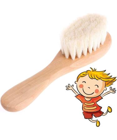 U-K Premium Mango Wooden Handle Brush Baby Hair Brush Newborn Hair Brush Toddler Comb Head Massager Convenient Professional - Buy Online on GoSupps.com