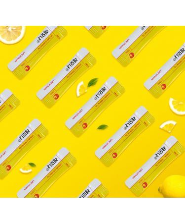 LEMONA Official Vitamin C Powder 500mg Korean Supplements Immune Support B6 B2 On-The-Go Packets Vitamin Healthy Living Easy to Take Daily Energy Boost Korean Food Snacks Lemon (120Sticks) - Buy Online on GoSupps.com