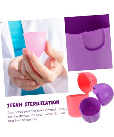 Lurrose 10 PC Disposable Period Cup Holder - Mini Coasters for Menstrual Care | Female Cleaning Essentials | 9x5 cm | International Shipping - Buy Online on GoSupps.com