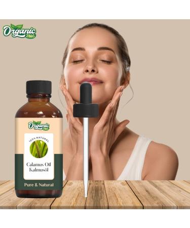  ORGANIC ZING Organic Zing Calamus Oil | Pure & Natural Essential Oil for Skincare Hair Care & Massage - 30ml/30ml - Buy Online on GoSupps.com