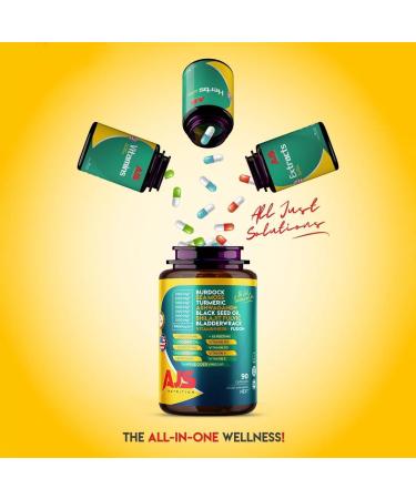 AJS Magnesium Glycinate 400mg Magnesium Glycinate Capsules 246 Tablets AJS Sea Moss Capsules 3200mg 90 Capsules Himalayan Shilajit 1000mg with Black Seed Oil - Buy Online on GoSupps.com