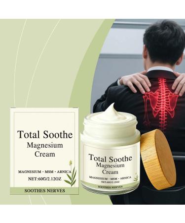 MQN Magnesium Joint Cream with Mineral Delivery Formula & Arnica Fast Absorbing Non-Greasy Topical for Everyday Joint & Muscle Relaxation - Buy Online on GoSupps.com