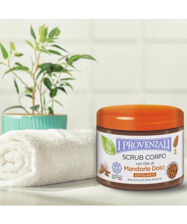  I Provenzali I PROVENZALI SWEET ALMONDS SCRUB BODY EXFOLIATING Jar 600 GRAMS - Buy Online on GoSupps.com