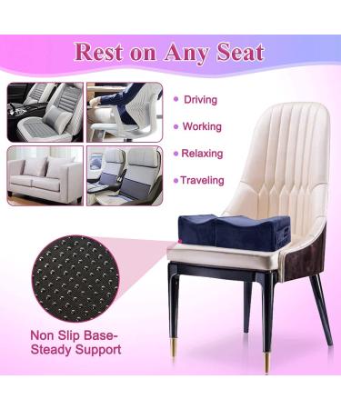 BBL Brazilian Butt Lift Recovery Pillow - Post Surgery Supplies for Comfortable Sitting in Car, Plane, Chair - Buttocks Cushion - Buy Online on GoSupps.com