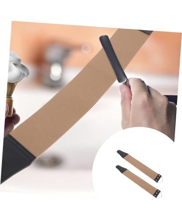 Beavorty 6-Part Double-Sided Belt Tool for Household & Salon - Razor Sharpening Leather Leash 46.5x6cm Assorted Colors (3 Pieces) - Buy Online on GoSupps.com