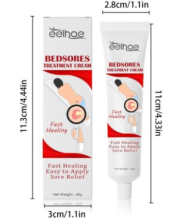 Bedsore Wound Care Cream 20g Fast Healing For Wound Healing Soress Relief Healing Cream Relief Chafed Skin Hard To Heal Skin Soress Soothing Relief Of Bed Soress Pressure Soress Relief Cream - Buy Online on GoSupps.com