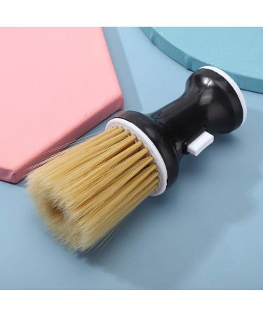 Friseur Neck Brush | Soft Hair Neck Duster for Barbers and Hairdressers - Black Hair Sweep Brush - Buy Online on GoSupps.com